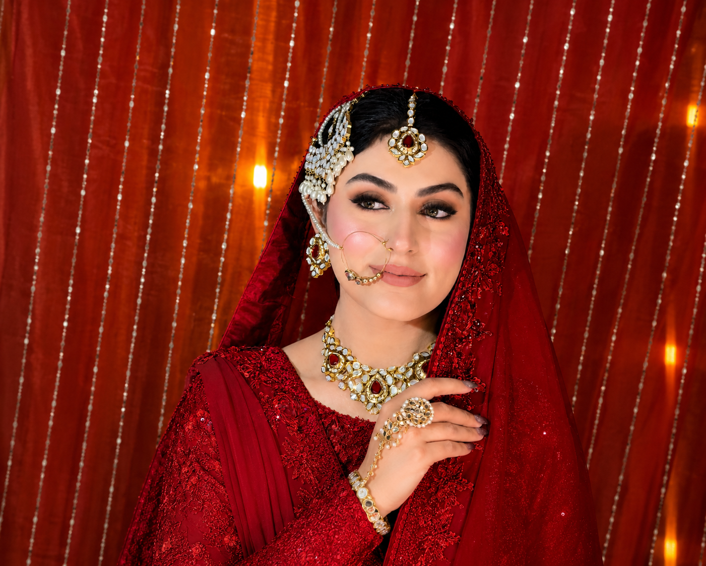 Signature bridal makeup by Makeup Wonders by Saba Javed